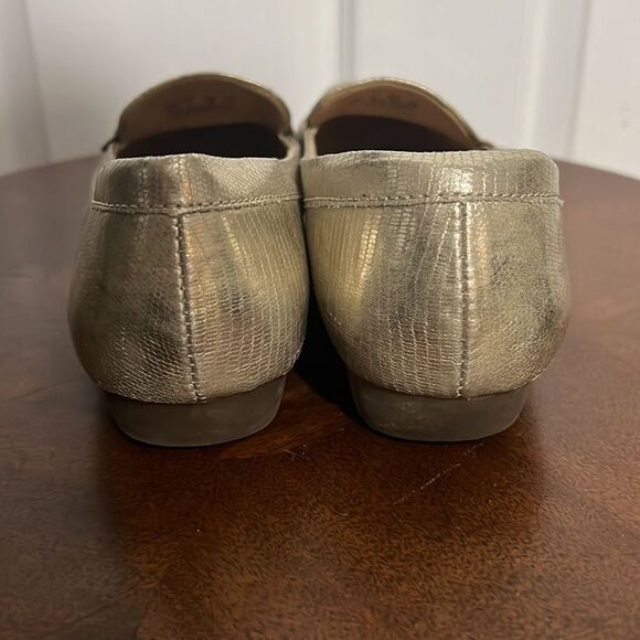 🔥Naturalizer Gadget N5 Comfort Golden Slip-on Loafers - Sz 9N - great condition - Picture 5 of 9